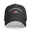Baseball Cap United Arab Emirates EST.1971 Independence Day Men Women Unisex Hip Hop Sandwich Caps Snapback Golf Hat Fishing