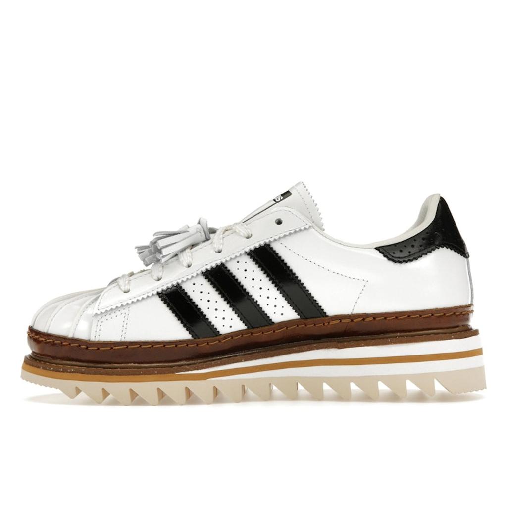 Adidas CLOT X Superstar White Black Unisex Sneakers Cloud-White Core-Black Crystal-Sand IH3132
