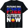 Free Duterte Supporter President Rodrigo Digong Patriots T-Shirt Unisex T-Shirt
