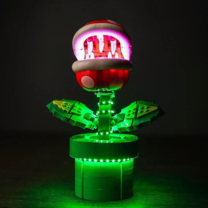 LED ışık 71426 seti, aydınlatma aksesuarları dahil olmak üzere yalnızca Piranha Bitki yapı blokları için uygundur