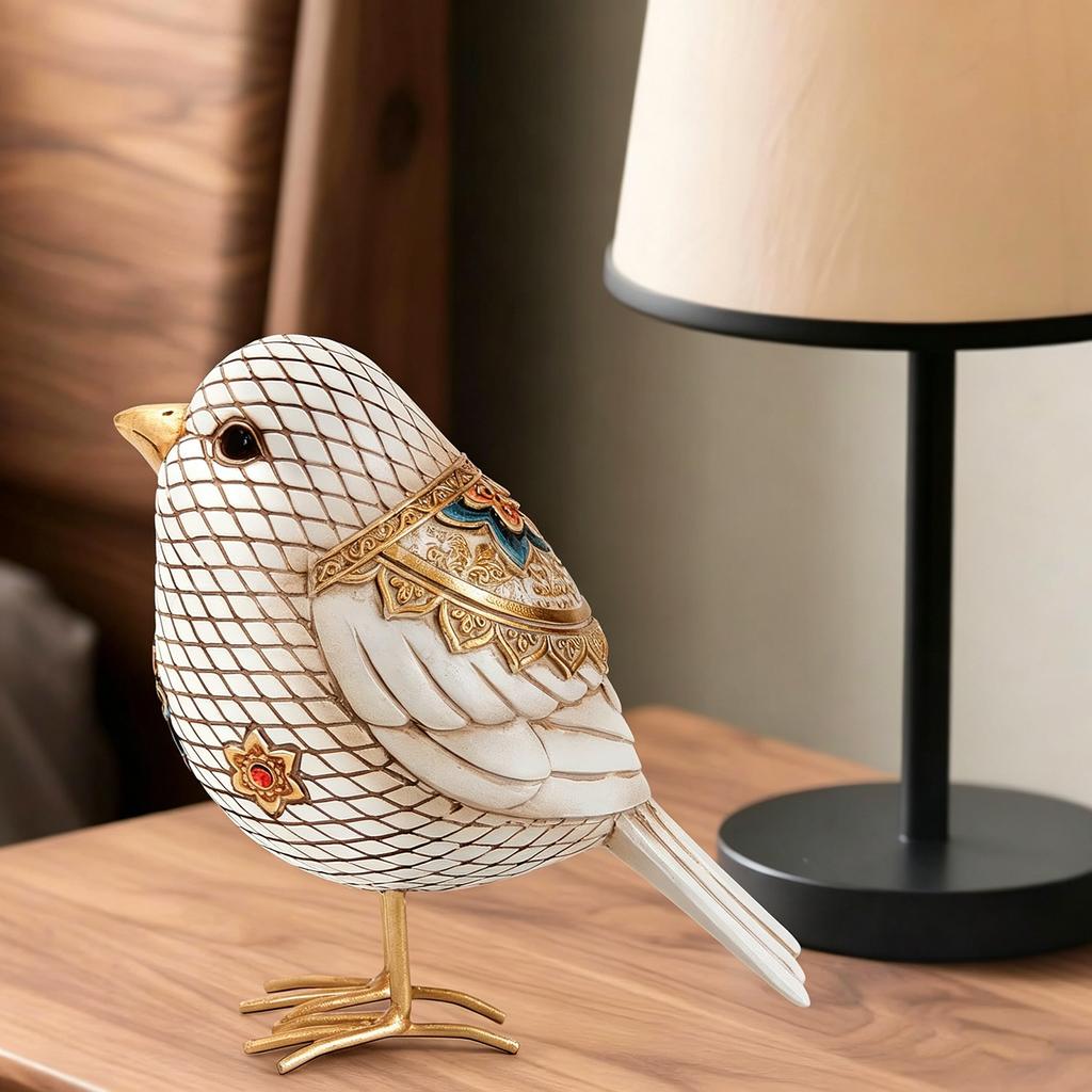 Bohemian Bird Shaped Statue Ornament Home Decoration Female Gift Retro Animal Decoration