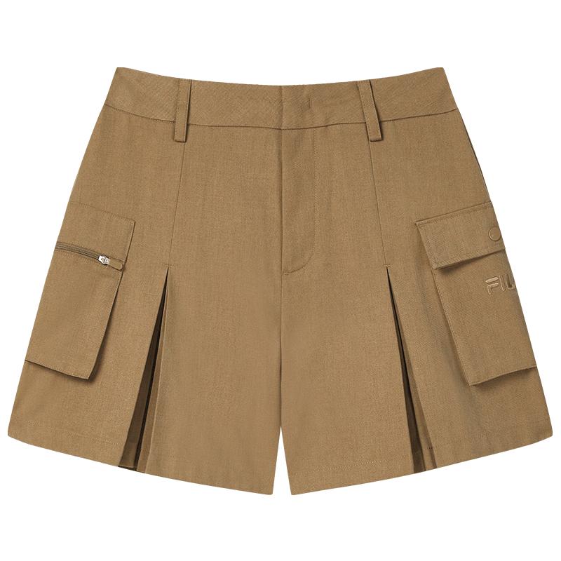 Женские ретро-шорты FILA, повседневные, тканые L