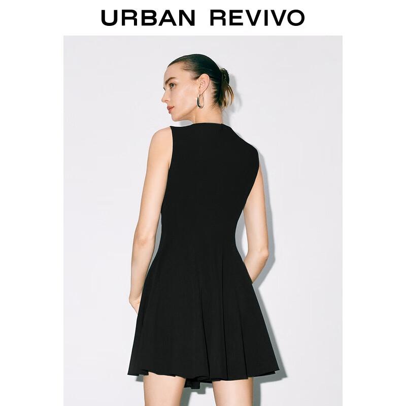 UR French Style Sleeveless Little Black Dress