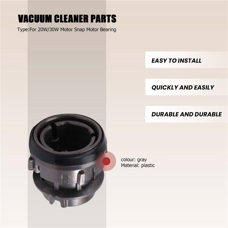 AEE4-For Dyson V6 V7 V8 V10 V11 Vacuum Cleaner Soft Roller Cleaner Head Shell For 20W/30W Motor Snap Motor Bearing