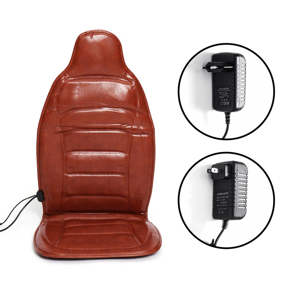 Buy 3 File Mulifunction Electric Heated Car Seat Massager Mat Back Neck
