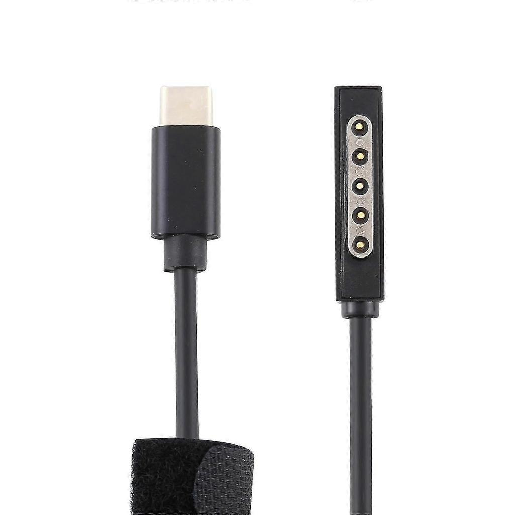 USB-C / Typ-C Netzteil PD 65W Schnellladekabel für Microsoft Surface Pro 2, Kabellänge: 1,5 m