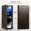 iPhone 16 Pro Max & Samsung S25 Ultra Leather Flip Case with Card Slot and Magnetic Closure