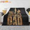 The Walking Dad Parody Papa Kinderwagen Vatertag Ultra-Soft Blanket Quilt Winter Sofa Cover Bed Covers