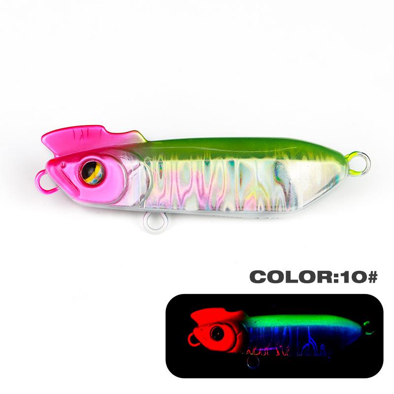 Spicy Wild Chicken Slow-Sinking Pencil Lure: Long Cast for Half Stick