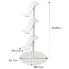 Yamazaki Game Controller Storage Rack, White, Approx. W17 X D17 X H38.5cm, Smart, Charges Controllers While Placed, Controller Case, 5088