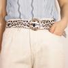 Animal Pattern Fashion Belt For Women With Alloy Clasp Suitable For Office And Casual Looks