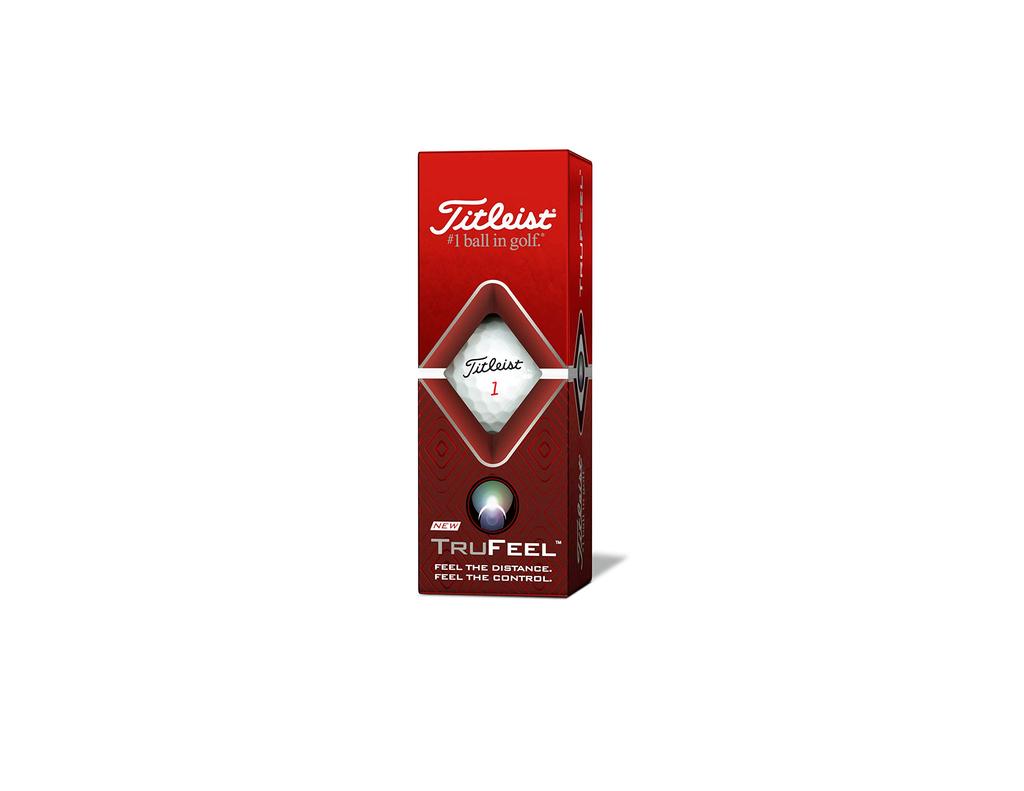 TITLEIST TRUFEEL Golf Balls, Unisex, T6034S-J, White