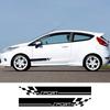 Sport Style Car Door Side Stickers PVC Vinyl Decals For Ford Fiesta Self-adhesive Auto Body DIY Decoration Stickers Accessories