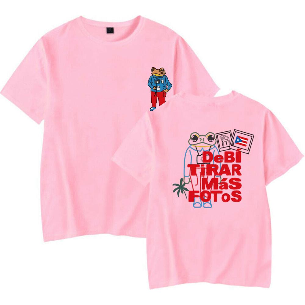 2026 BAD BUNNY New Album Shirt DTMF Debí Tirar Más Fotos Women T-shirt Harajuku 2 Side Print Trendy Tees Y2k Summer Tshirt Top
