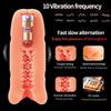 Automatischer männlicher Masturbatorbecher Penis Vibrator Orale Blasebalg Realistische Vagina Weiche Tasche Muschi Sexspielzeug für Männer Erwachsenenbedarf