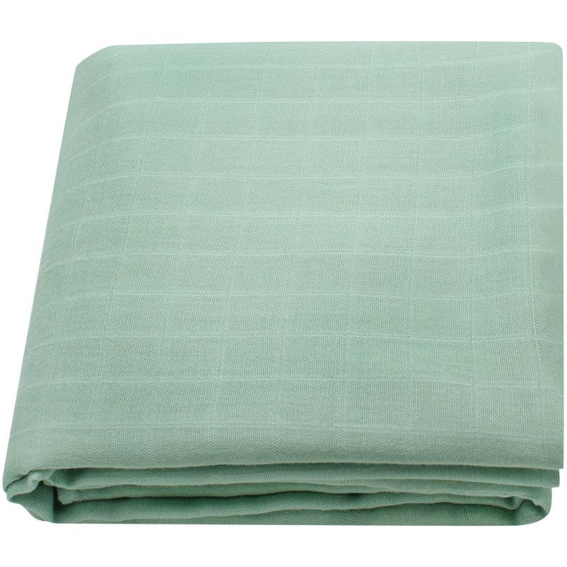 Double Layer Bamboo Cotton Muslin Swaddle Blanket for Newborns