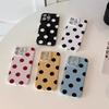 Ins Simple and Fresh Polka Dots, Fine Hole Film Shell, Suitable for Apple 17air/16e/15/11/13 Pro/x