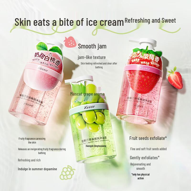 Kustie Jam-Inspired Tenderizing Body Wash