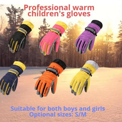 Kinder handschuhe winter skifahren eltern-kind-reiten wasserdichte winddichte warme handschuhe verdickte kältebeständige skihandschuhe