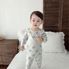 Baby Belly Protection High-Waisted Cotton Underwear Set - Autumn Toddler Pants & Flannel Separates