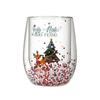 Transparent Coffee Milk Mug Tea Espresso Cup Heat-resistant Christmas Gift  Gift Giving