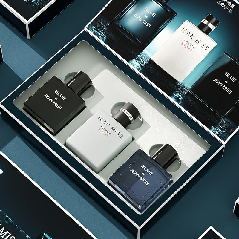 Azure Men's Perfume Set Three-piece Lasting Eau de Parfum Cologne