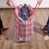 Waterproof Large Capacity Woven Handbag for Moving, Packing, and Dorm Use