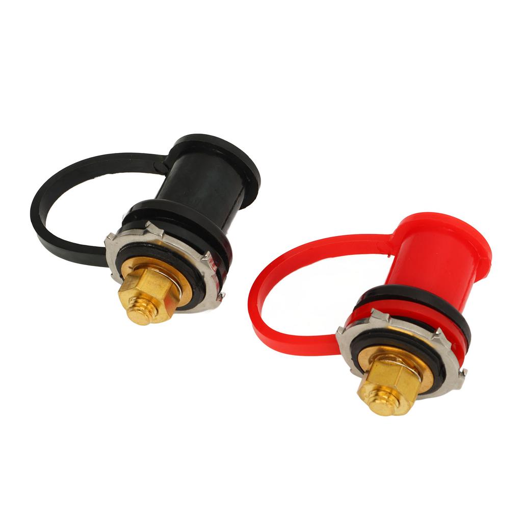 2PCS Battery Charging Post 38 Inch Stud Remote Terminal Junction Post Connector Kit for Welding
