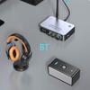 Wireless Audio Receiver Transmitter BT5.1 NFC 1200mAh Stereo- 3.5mm RCA- Adapter Support TF FM Radio with Remote Contol