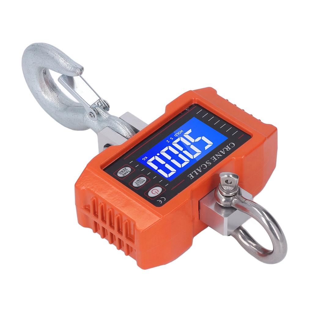 Hanging Scale Remote Control Digital Display 1000KG Range Weighing Tool for Warehouse