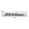 Compatible with BMW Emblems & Stickers: X1, X2, X3, X4, X5, X6, X7 Models for Car Door and Fender Modifications.