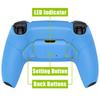 eXtremeRate Pure Color RISE V3 Remap Kit with Program Back Paddle Plastic Rubber for Compatible with PS5 Controller Compatible with PS5 Controller