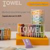 Portable Disposable Compressed Pure Cotton Face Towel for Travel