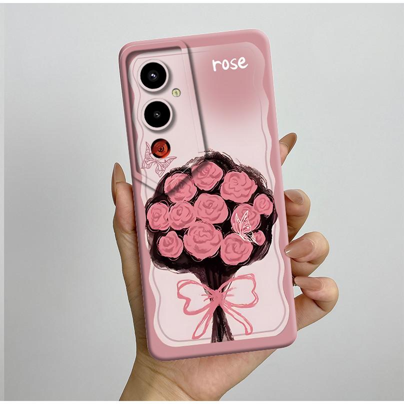 For Tecno Pova 4Pro LG8n Back Cover For Techno Pova 4 Pro Pova4 LG7n Case Silicone Aesthetic Pretty Butterfly Flower Soft Bumper