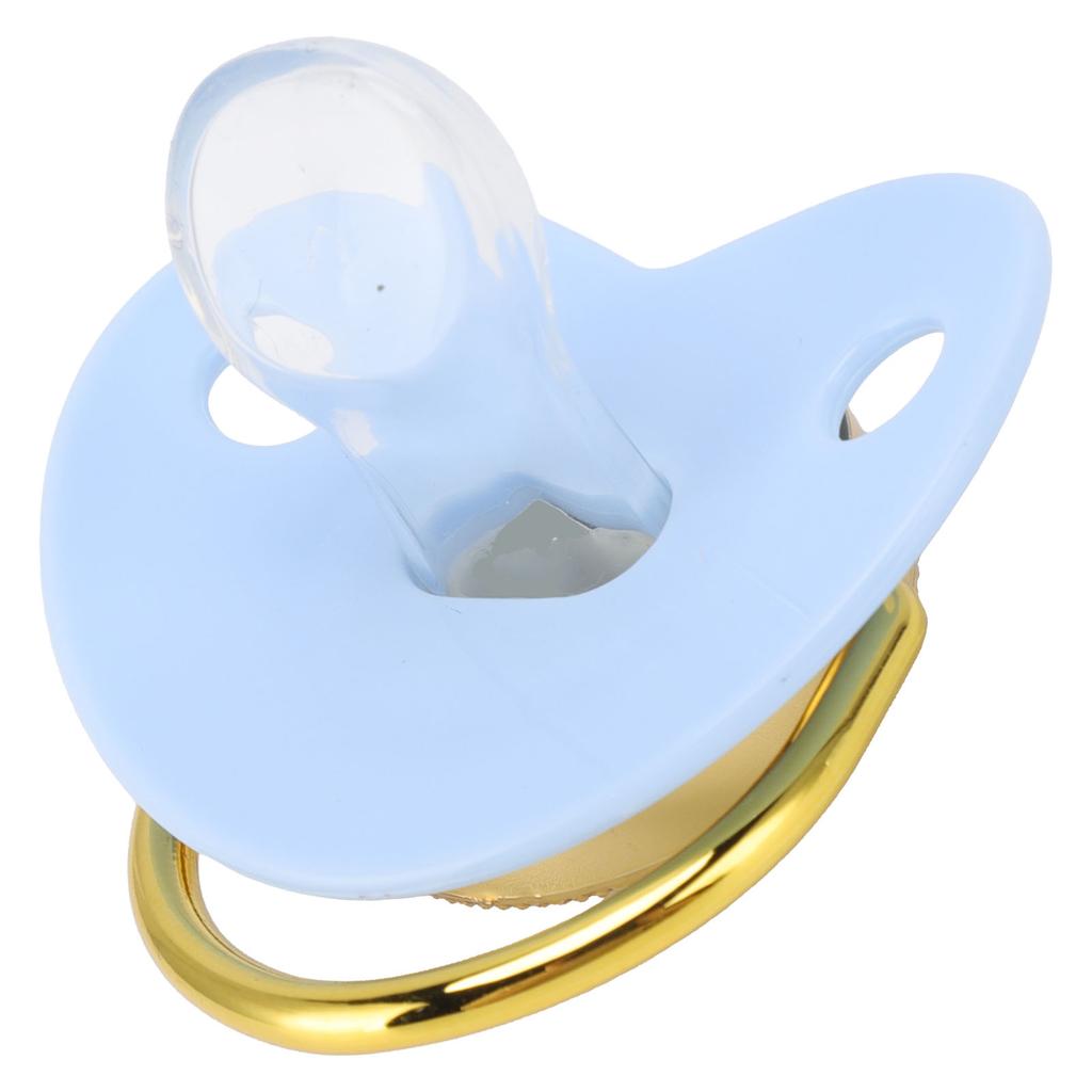 Baby Luxury Pacifier BPA   Little   Rhinestones Golden   Newborn Dummy Soother for 6 to 18 Months Baby