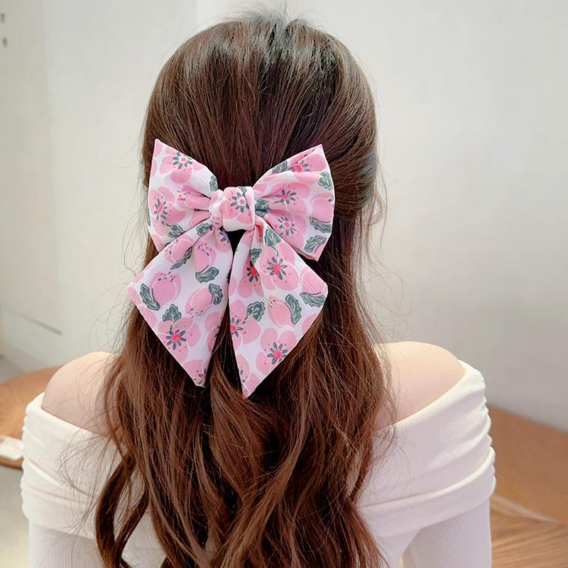 Women's Hair Clip Cute Bow Hair Clip Ballet Girl Headdress Premium Hair Accessories Bows Hair Clip Vintage Style Kawaii Headwear