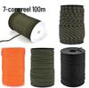 Outdoor Camping 7-Core 4MM Paracord 100m - Windproof, Towing & Rescue Rope
