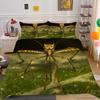 Insect Series Quilt Cover Pillowcase Two Or Three-Piece Set 3D Digital Printing Polyester