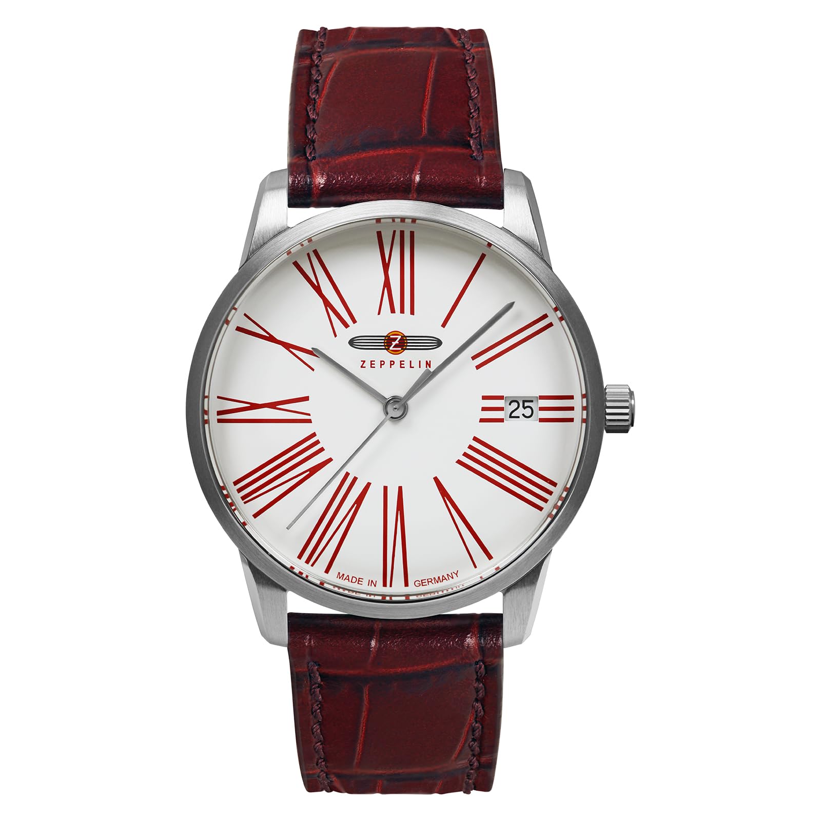

Casual Watch Flatline Red [Zeppelin] 8347-5 Women s [Item] білий