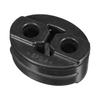 UXCELL 13mm 2 Holes Muffler Exhaust Hanger Bushing Rubber Mount Bracket Car Insulator Tail Pipe Hangers Bushings Kit Support