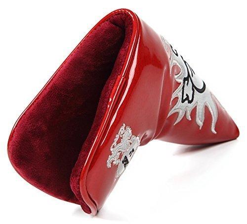 Cover Skull King Embroidery Enamel Pin Type Plaza SelectPlazaPutter WhiteSelect (Red)