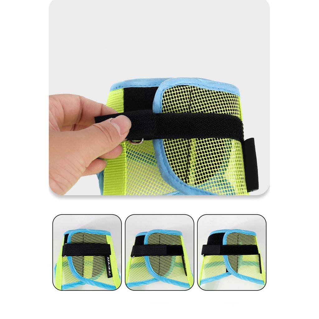 Korbmaulkorb für mittelgroße Hunde, Humaner Maulkorb zur Verhinderung von Beißen und Fressen von Abfall, Abdeckung hilft Hunden, sich an das Maulstück zu gewöhnen, Verstellbarer Maulschutz