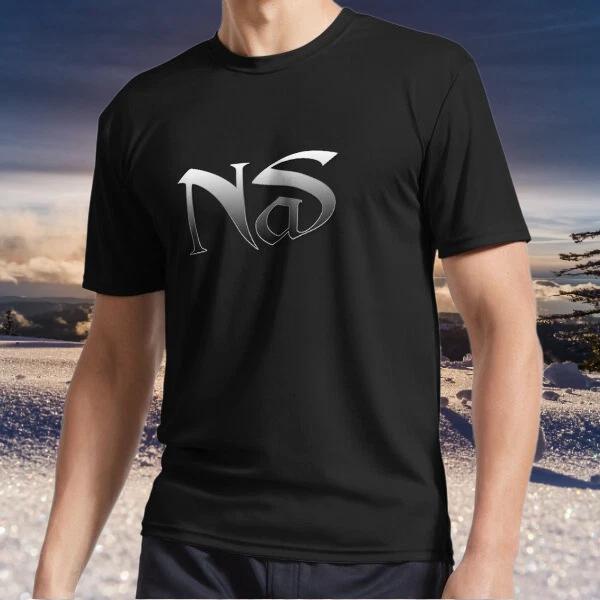 

New item Nas logo Active Logo TEE T-Shirt Funny American Size S to 5XL 2XL