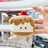 Cute Hamburgers French Fries Delicious Food Pendant Plush Stuffed Toy Doll Bag Pendant Keychain Jewelry Accessory Decoration