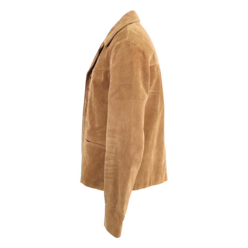 Saint Laurent Paris [Domestic Regular] 582288 Suede Western Jacket 48 BrownUsed