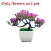 Simulated Pinus Potted Hwangshanensis Artificial Flower For Indoor Decor