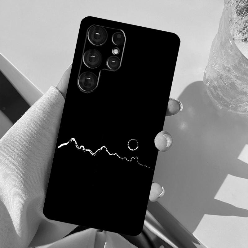 Nature Mountain Peaks For Samsung Galaxy S23 S22 Ultra S21 S20 FE S8 S9 S10 Note 10 Plus Note 20 Ultra Phone Case