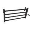 Thermostatic Towel Shelf Wall Mounting Electric Heating Drying Towel Rack for Home Bathroom UK Plug