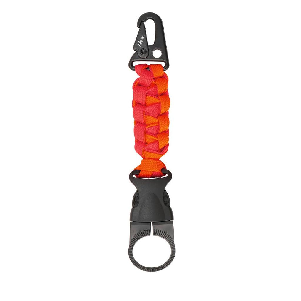 NANGA PARACORD BOTTLE HOLDER NANGA Bottle Holder with Small N00029 Carabiner, Accessories, Camping, Outdoors,