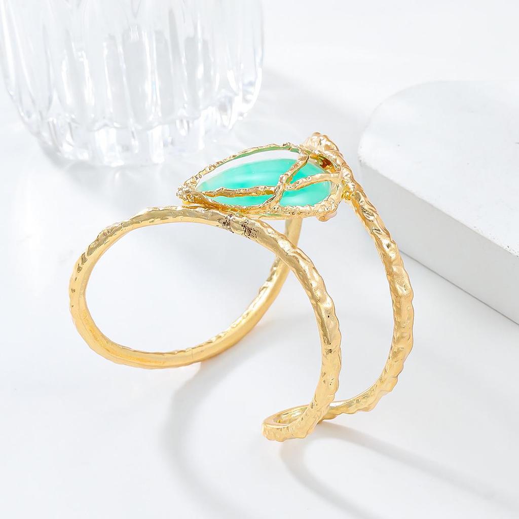 Trendy Summer Alloy Bracelet: European & American Hip-Hop Jewelry for Women